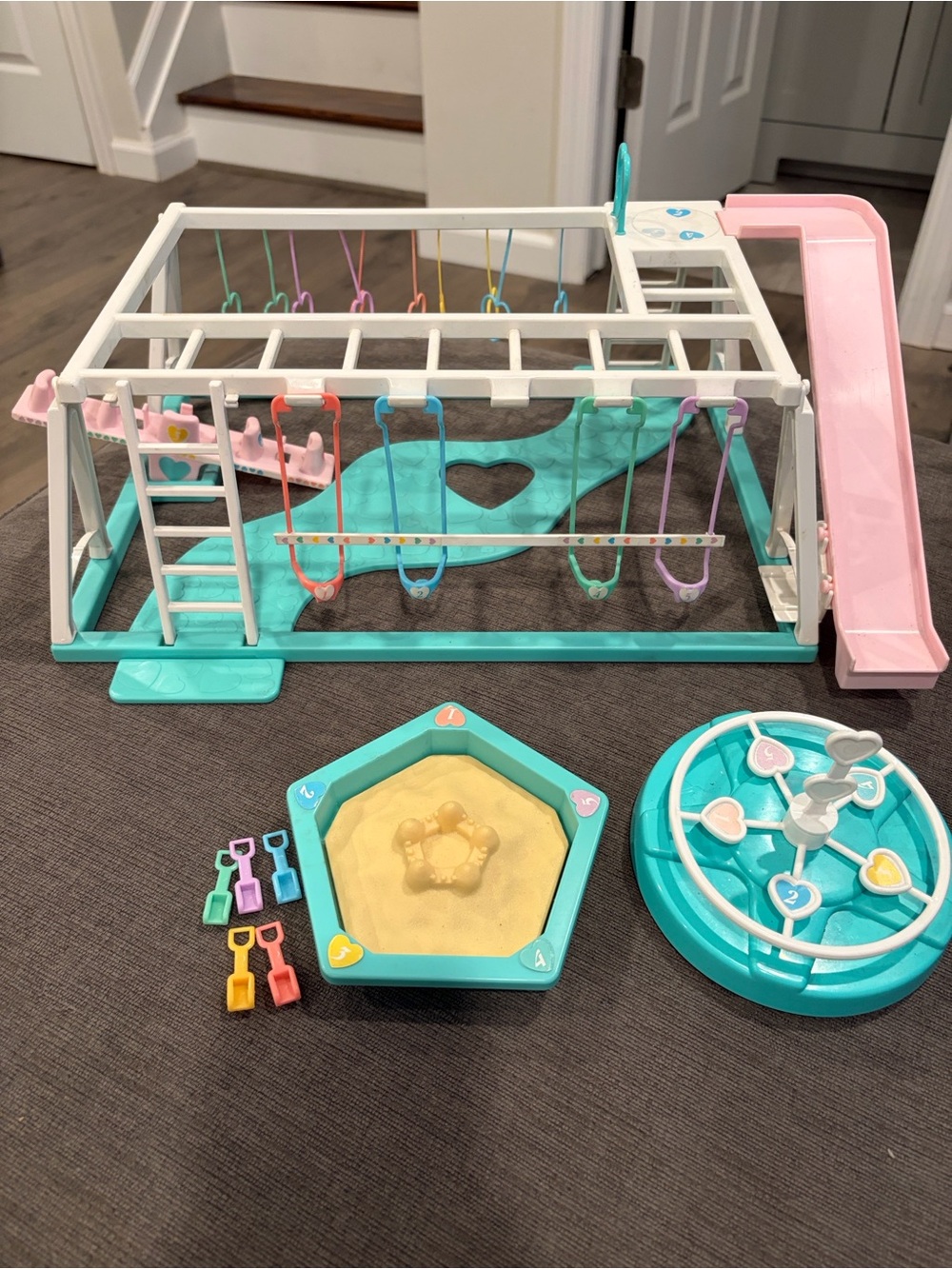Vintage 1991 Tyco Quints Playground playset         toy toys kids girls dolls